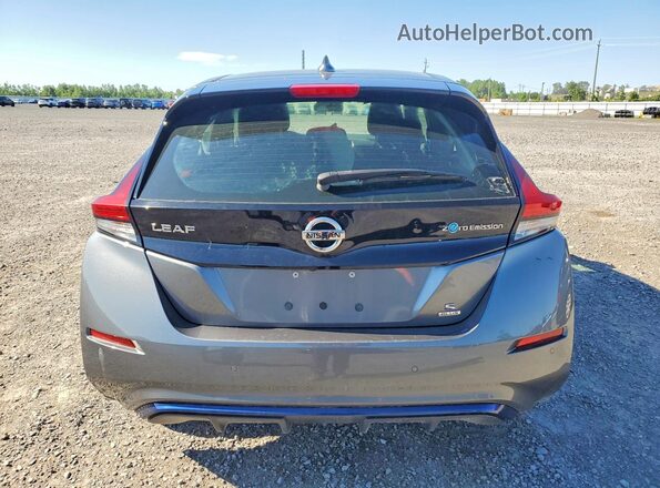 1N4BZ1BV7MC551789 2021 NISSAN LEAF Gray Rear view