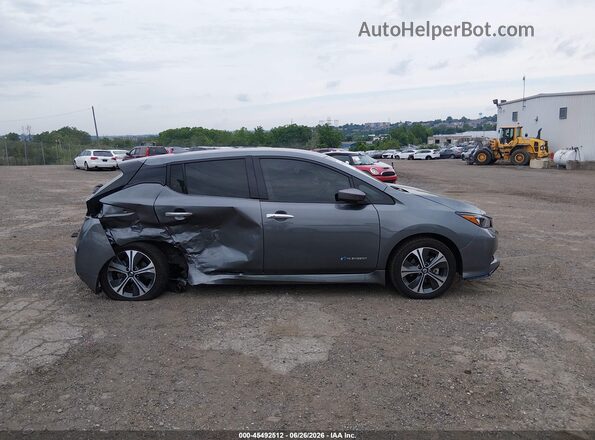 1N4BZ1CP1KC309741 2019 NISSAN LEAF Gray Սալոնի հետևի տեսք