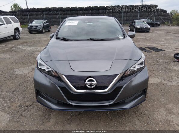 1N4BZ1CP1KC309741 2019 NISSAN LEAF Gray Սարքավորումների վահանակի տեսք