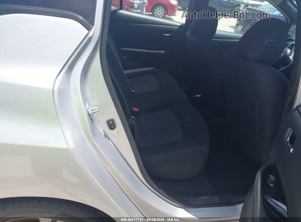 1N4BZ1CP2KC310395 2019 NISSAN LEAF Silver Vista de la etiqueta del VIN