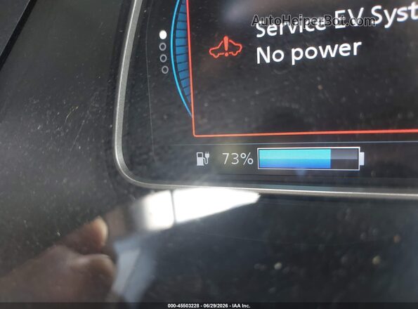 1N4BZ1CP3KC313211 2019 NISSAN LEAF Blue Вид задньої частини салону