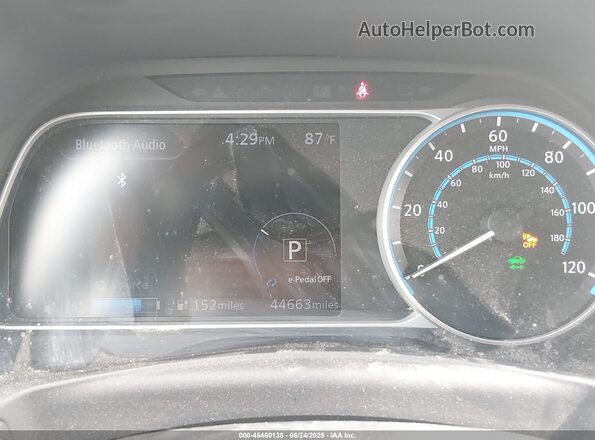 1N4BZ1CP3LC311749 2020 NISSAN LEAF Silver Vista de los asientos traseros