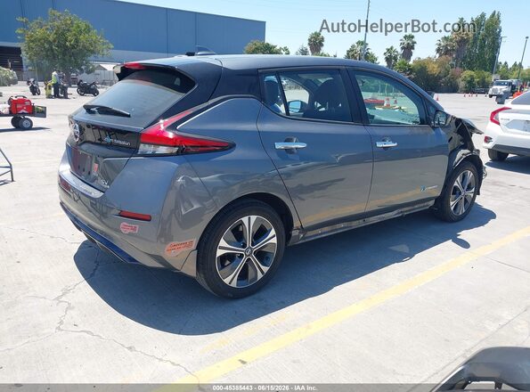 1N4BZ1CP6KC309038 2019 NISSAN LEAF Gray Հետևի աջ