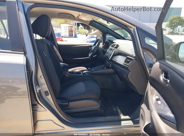 1N4BZ1CP6KC309038 2019 NISSAN LEAF Gray Սալոնի դիմացի տեսք