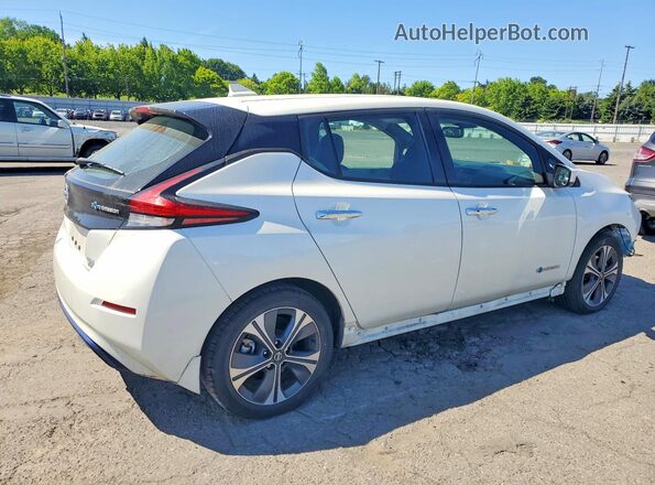 1N4BZ1CP9KC321538 2019 NISSAN LEAF White Rear right
