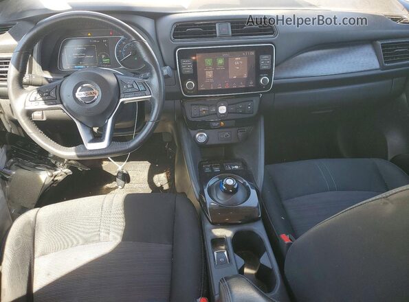 1N4BZ1CP9KC321538 2019 NISSAN LEAF White Dashboard view