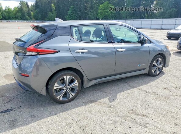 1N4BZ1CPXKC309690 2019 NISSAN LEAF Gray უკანა მარჯვენა