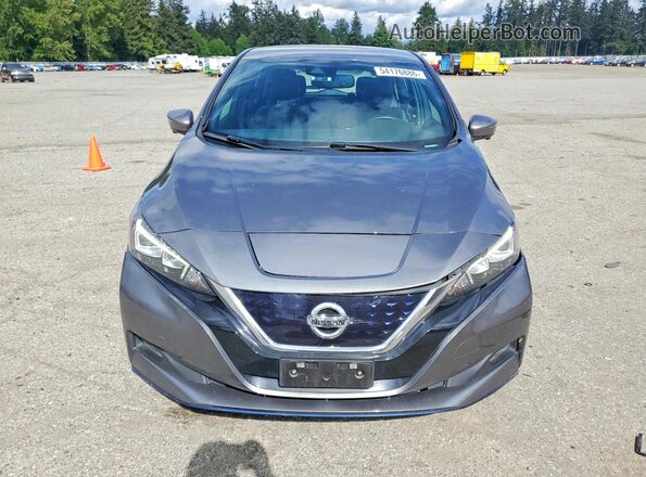 1N4BZ1CPXKC309690 2019 NISSAN LEAF Gray წინა ხედი