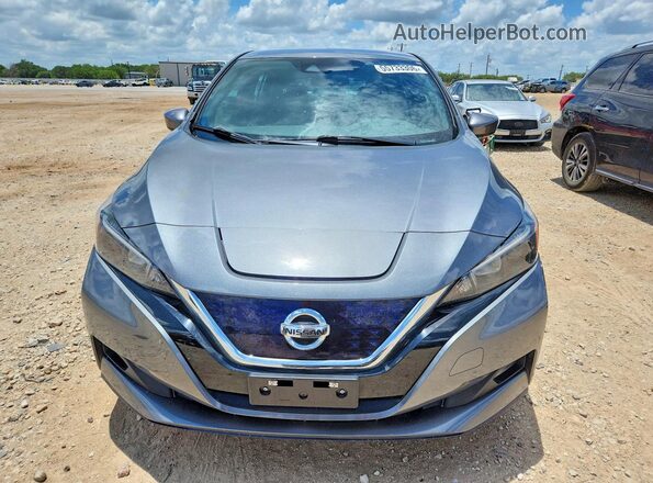 1N4BZ1CV3MC550413 2021 NISSAN LEAF Gray 