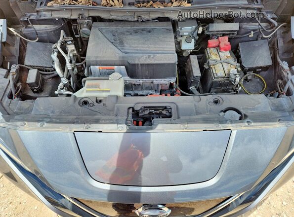 1N4BZ1CV3MC550413 2021 NISSAN LEAF Gray 