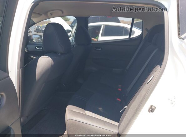 1N4BZ1CV5NC550334 2022 NISSAN LEAF White Vista de la etiqueta del VIN