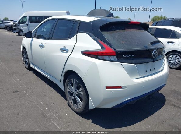1N4BZ1CV5NC550334 2022 NISSAN LEAF White Trasero izquierdo