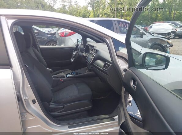 1N4BZ1CV6MC556254 2021 NISSAN LEAF Gray წინა სალონის ხედი