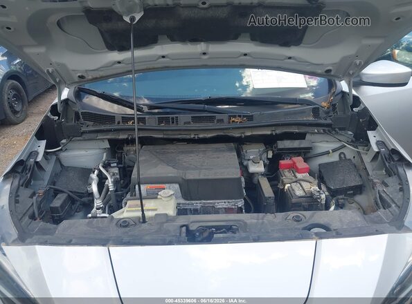 1N4BZ1CV6MC556254 2021 NISSAN LEAF Gray უკანა ხედი