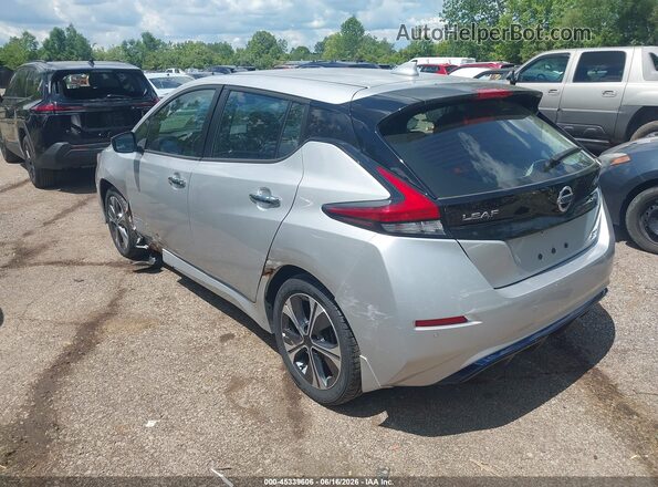 1N4BZ1CV6MC556254 2021 NISSAN LEAF Gray უკანა მარცხენა