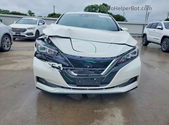 1N4BZ1CV6NC562671 2022 NISSAN LEAF White Вид спереду