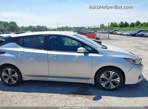 1N4BZ1CVXMC556340 2021 NISSAN LEAF Silver უკანა სალონის ხედი