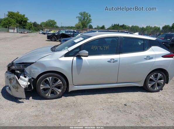 1N4BZ1CVXMC556340 2021 NISSAN LEAF Silver სალონის 360-გრადუსიანი ხედი