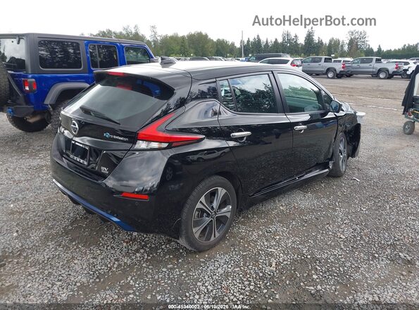 1N4BZ1CVXNC550152 2022 NISSAN LEAF Черный Задняя правая четверть