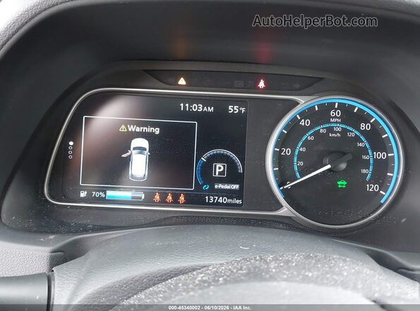 1N4BZ1CVXNC550152 2022 NISSAN LEAF Черный Вид задних сидений