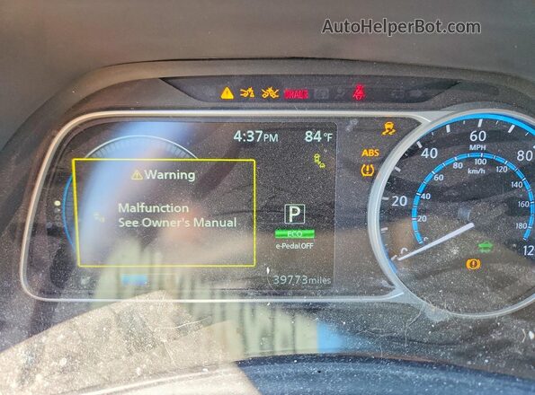 1N4BZ1CVXNC552015 2022 NISSAN LEAF Blue 