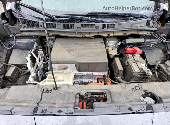 1N4BZ1DP8LC309803 2020 NISSAN LEAF Gray Вид задньої частини салону