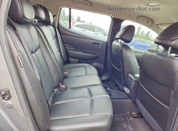 1N4BZ1DP8LC309803 2020 NISSAN LEAF Gray Вид задніх сидінь