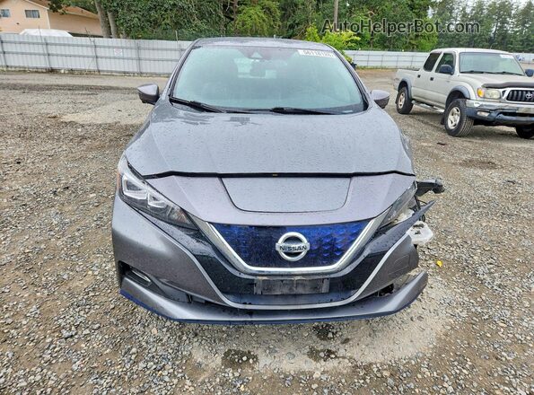 1N4BZ1DP8LC309803 2020 NISSAN LEAF Gray Вид спереду