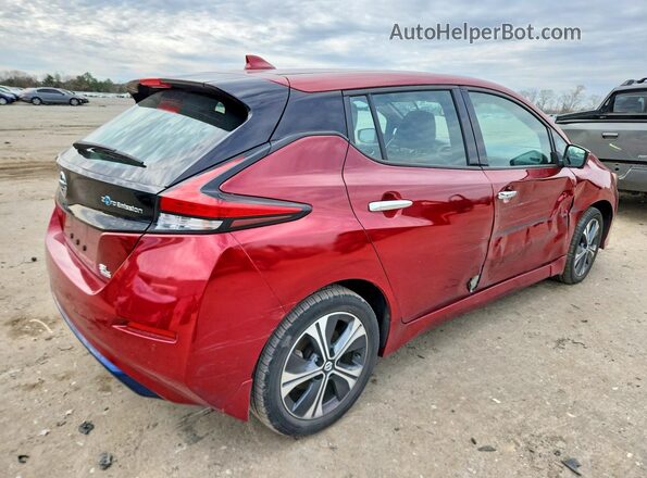 1N4BZ1DV2MC555066 2021 NISSAN LEAF Red Tył prawy