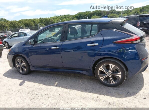 1N4BZ1DV4MC551696 2021 NISSAN LEAF Blue 