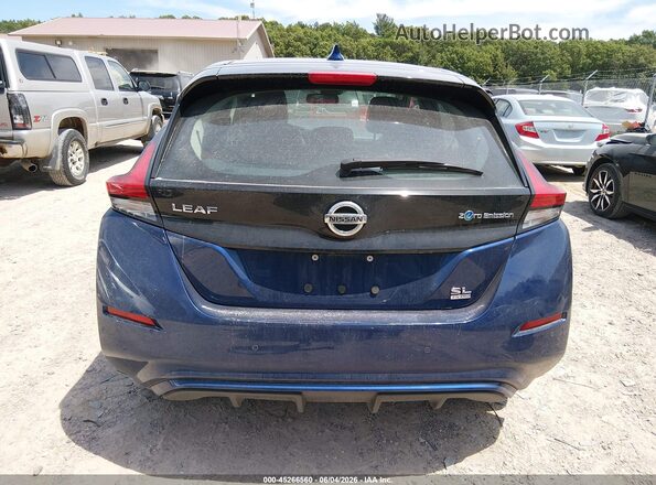 1N4BZ1DV4MC551696 2021 NISSAN LEAF Blue 