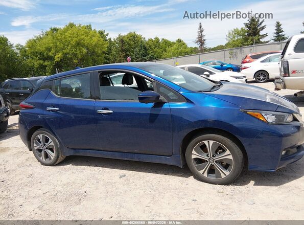 1N4BZ1DV4MC551696 2021 NISSAN LEAF Blue 