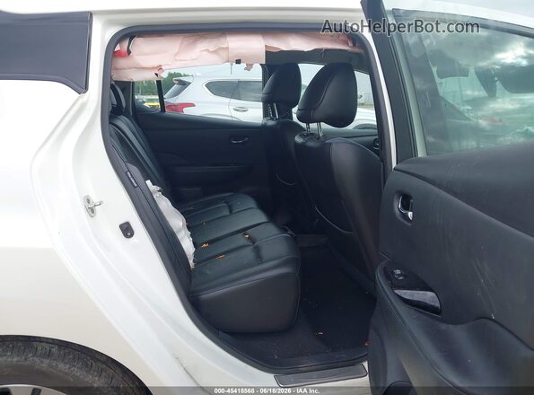 1N4BZ1DV8MC554276 2021 NISSAN LEAF White Вид наклейки з VIN-кодом