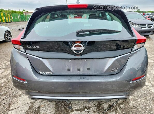 1N4CZ1CV0RC556763 2024 NISSAN LEAF Серый Вид сзади