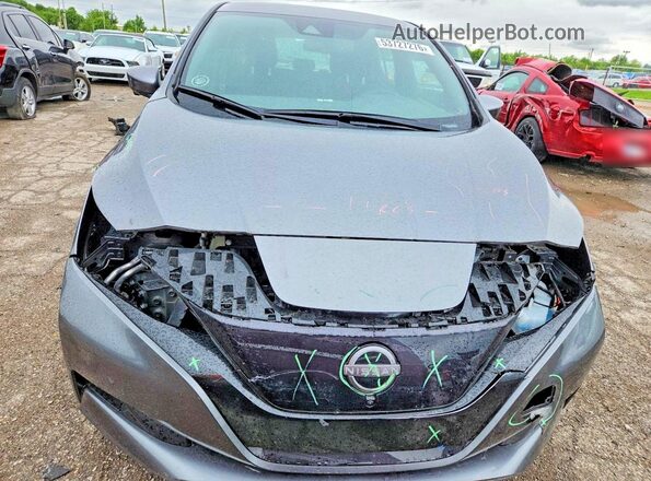 1N4CZ1CV0RC556763 2024 NISSAN LEAF Серый Вид спереди