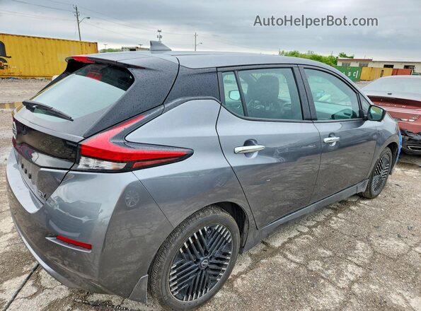 1N4CZ1CV0RC556763 2024 NISSAN LEAF Серый Задняя правая четверть