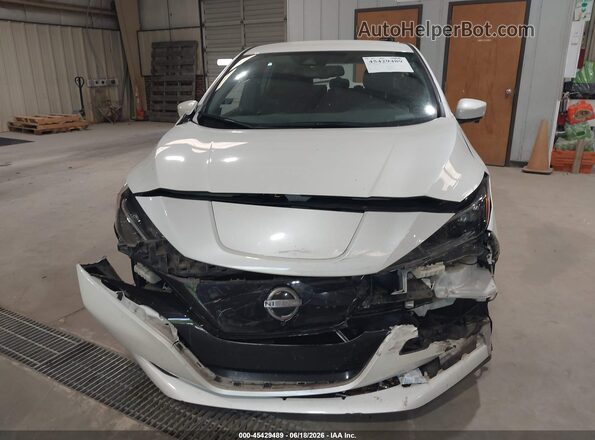 1N4CZ1CV1PC560592 2023 NISSAN LEAF White Instrument cluster view