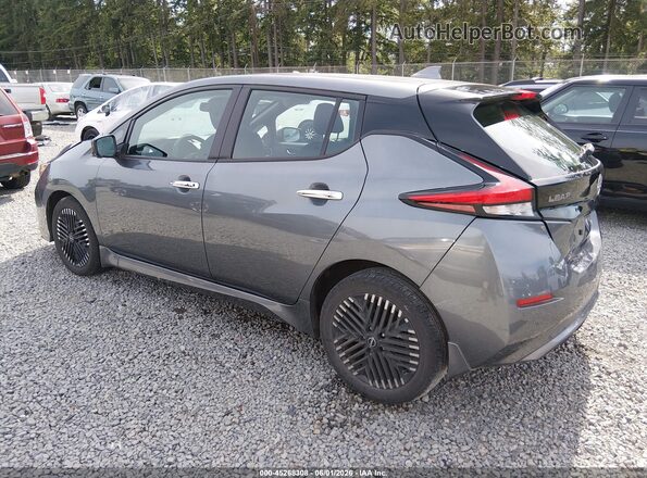 1N4CZ1CV4PC551580 2023 NISSAN LEAF Gray Trasero izquierdo