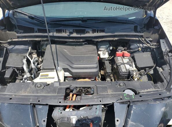 1N4CZ1CV5SC560328 2025 NISSAN LEAF Черный Вид задней части салона
