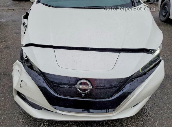 1N4CZ1CV6RC551406 2024 NISSAN LEAF White ძრავის განყოფილების ხედი