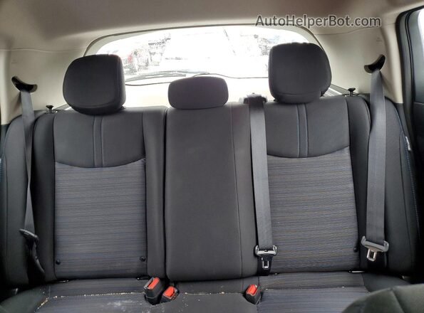 1N4CZ1CV6RC551406 2024 NISSAN LEAF White უკანა სავარძლების ხედი