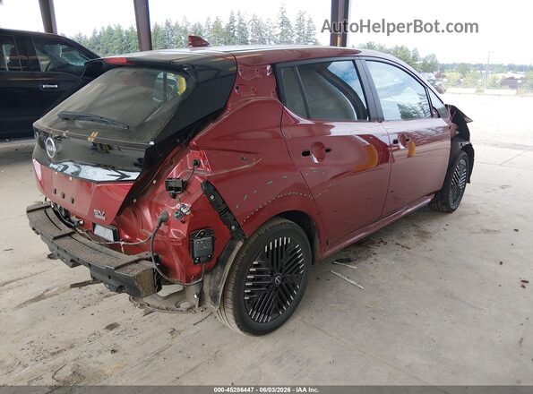 1N4CZ1CV6SC562153 2025 NISSAN LEAF Red Trasero derecho