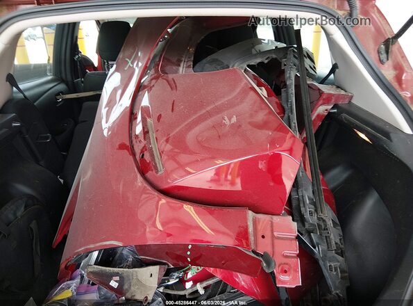 1N4CZ1CV6SC562153 2025 NISSAN LEAF Red Vista del cuadro de instrumentos