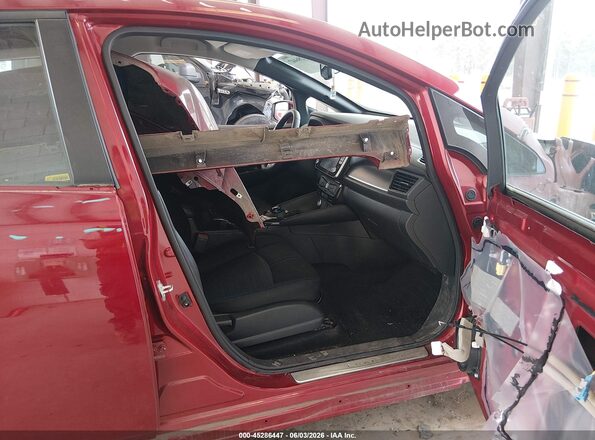 1N4CZ1CV6SC562153 2025 NISSAN LEAF Red Vista interior delantera