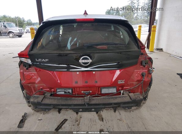 1N4CZ1CV6SC562153 2025 NISSAN LEAF Red 