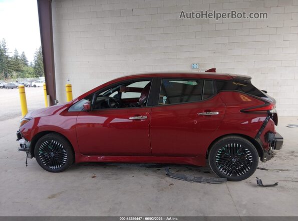 1N4CZ1CV6SC562153 2025 NISSAN LEAF Red 
