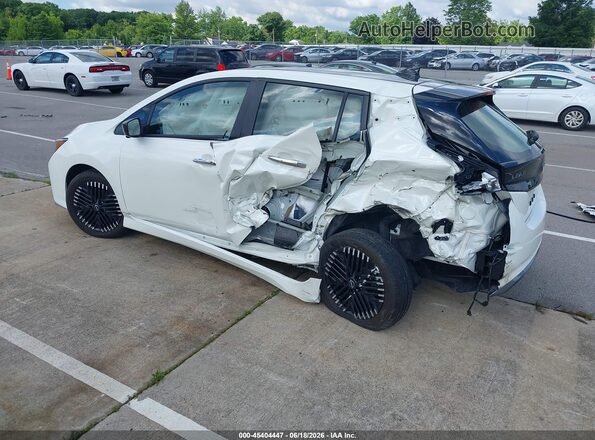 1N4CZ1CV6SC563576 2025 NISSAN LEAF White უკანა მარცხენა