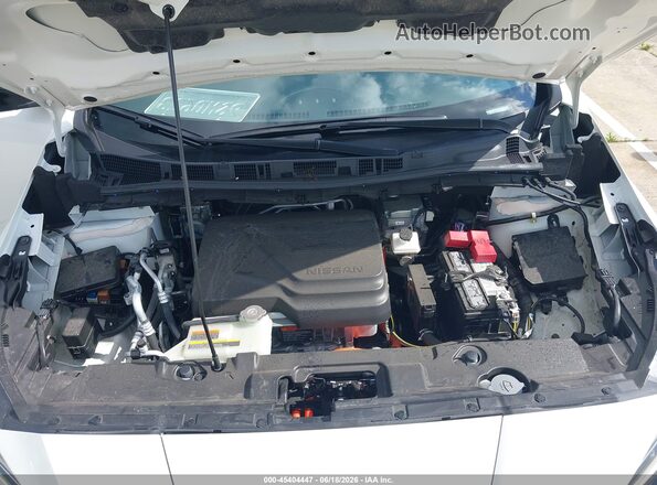1N4CZ1CV6SC563576 2025 NISSAN LEAF White უკანა ხედი