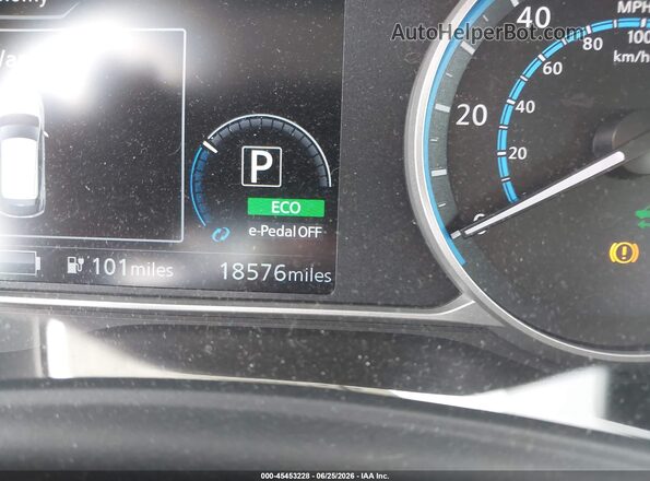 1N4CZ1CV7PC553226 2023 NISSAN LEAF Серый Вид задних сидений