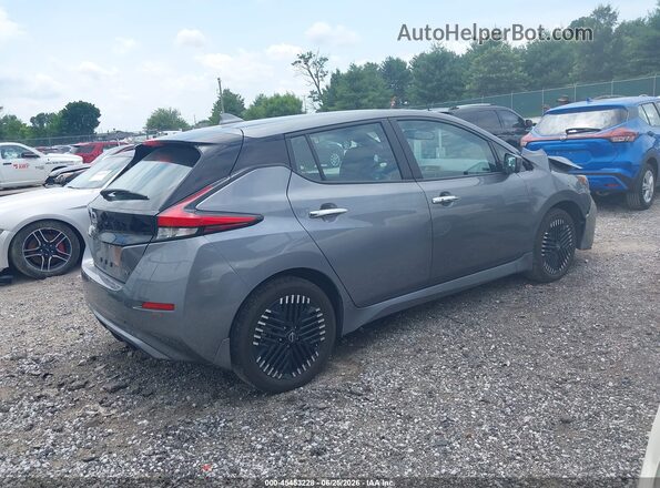 1N4CZ1CV7PC553226 2023 NISSAN LEAF Серый Задняя правая четверть